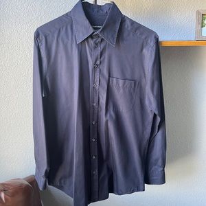 Giorgio Armani Navy Dress Shirt